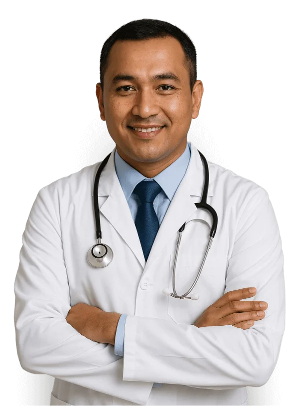 Healthcare specialist using DMED product